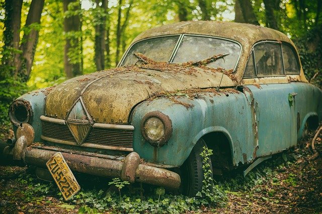 rezavé auto